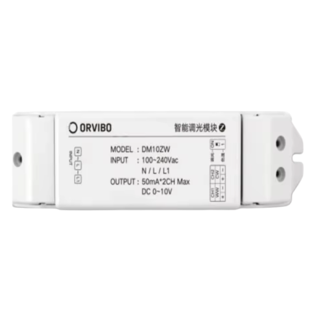 Dimmer Switch, Light Controller - Light Dimmer Controller 0-10V Constant Current AC100-240V - ORVIBO DM10ZW 168 × 39.5 × 30 mm, 