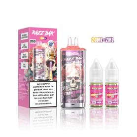 Vape, E-cig, Pod - RAZZBAR 30K+ Puffs - Fraise Glacée, prix de gros.