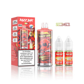 Vape, E-Cigarette - RAZZBAR 30K+ Puffs - Fraise Banane, prix de gros.