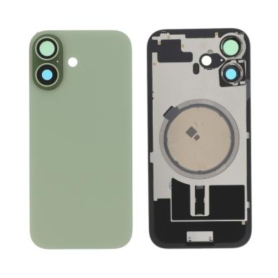 Dos, Vitre arrière - Vitre Arrière iPhone 17 Sauge (Sans Logo), prix de gros.