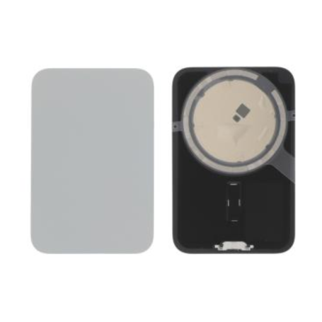 Dos, Vitre arrière - Vitre Arrière iPhone 17 Pro Argent (Sans Logo), prix de gros.