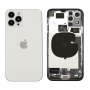 Back Glass, Rear Cover - Back Cover Housing iPhone 11 Pro White - Charging Connector without Battery (Original Dismantled) Grade