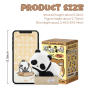 Peluche, Jouet Collectible - Figurine Blind Box Panda Roll Panda As A Cat PVC 52TOYS - 7-9 cm, prix de gros.