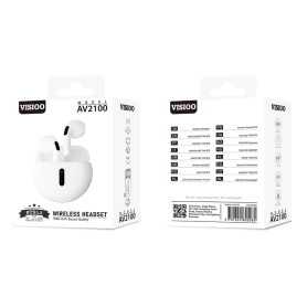Bluetooth Earphones D-power K6203/AV2100 White – Exceptional Sound & Comfort | Shop Now