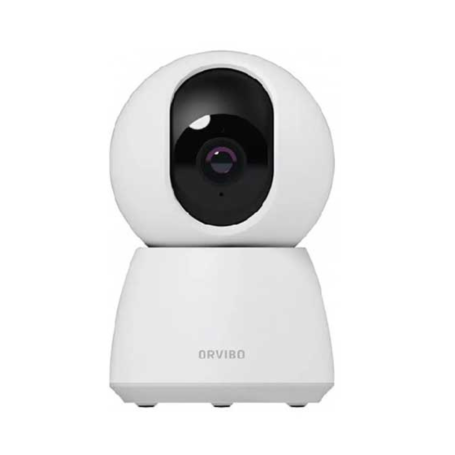 Surveillance, Sécurité - Caméra intelligente C1 1080P Full HD avec vision nocturne – ORVIBO SC40PT 7,6 × 7,2 × 11,8 cm – Blanc,