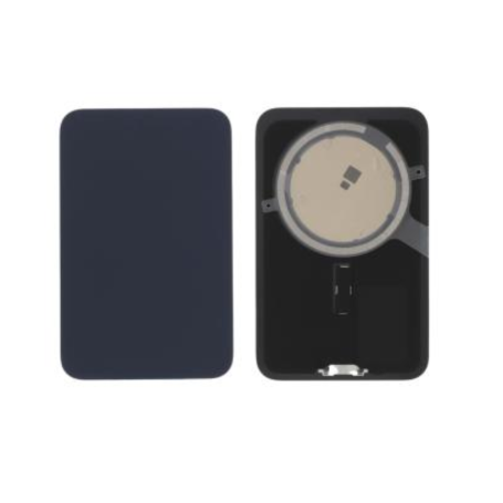 Dos, Coque, Panneau - Vitre Arrière iPhone 17 Pro Max Bleu Intense (Sans Logo), prix de gros.