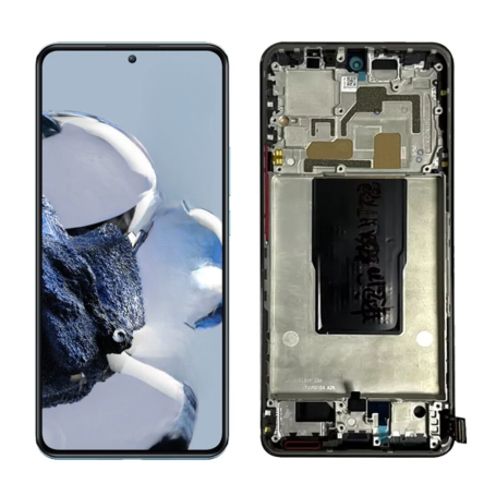 Écran, Display - Ecran Xiaomi Redmi 13C 4G/5G // Poco C65 (4G) (2023) avec Châssis (Original Pack), prix de gros.