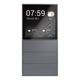 Control Panel, Hub - Smart MixPad S All-in-one Super Gateway Panel, L&N Connection, AC220V – ORVIBO V20X 85 × 170 × 38 mm – Gray