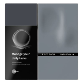 Smart Switch, WiFi Switch - Intelligent MixSwitch Control Panel Defy 3 Circuits AC 220V WiFi Zigbee 3.0 - ORVIBO DV10 92.5 × 86 