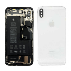 Complete Frame Housing iPhone XS White - Original Grade AB Charging Connector Replacement