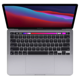 Ordinateur Portable, Laptop - MacBook Pro 13" A2338 2020 16 Go/256 Go SSD - Apple M1 - Gris - AZERTY - Grade A sans Chargeur, pr