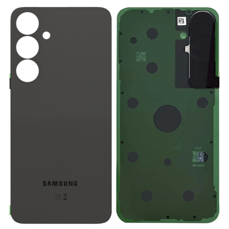 Vitre Arrière Samsung Galaxy S24 FE Jaune - Remplacement Original Rapide et Fiable