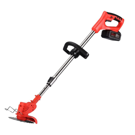 Garden Tool, Grass Cutter - 12V Lithium electric garden trimmer with 2 batteries and charger, adjustable length max 125 cm, whol