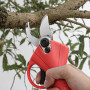 Sécateur, Ébrancheur - Sécateur électrique portable pour jardin avec batterie lithium amovible, coupe branches épaisses, acier c