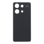 Back Glass, Rear Cover - Xiaomi Redmi Note 13 4G Frameless Rear Glass Black without Lens (Original Disassembled) - Grade B, whol