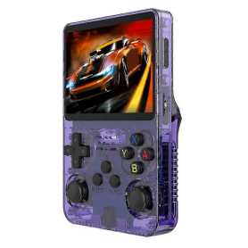 Console rétro, Appareil de jeu - Mini Console de Jeu Vidéo Portable R36s Écran IPS 3,5" 64 Go - Violet, prix de gros.