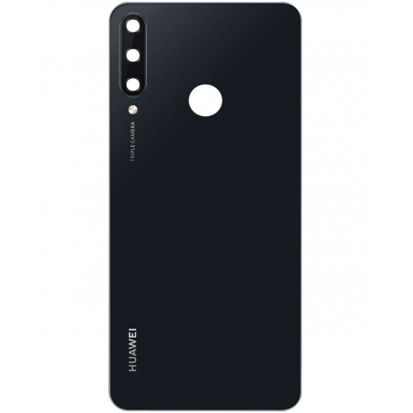 Vitre arrière HUAWEI Y6p Noir Avec Adhesif (Without Logo)