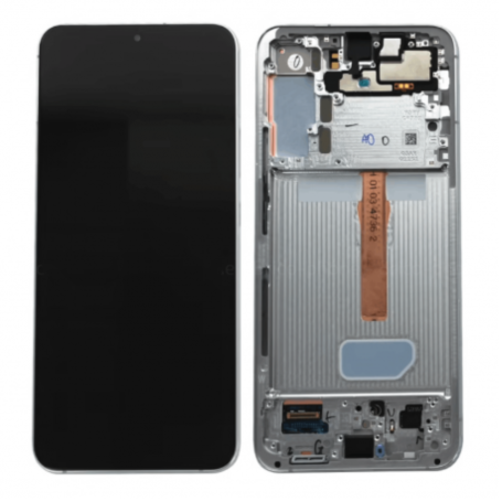 Display, Screen - Samsung Galaxy S22 Plus (S906) Silver Screen + Frame (Original Disassembled) - Grade A, wholesale price