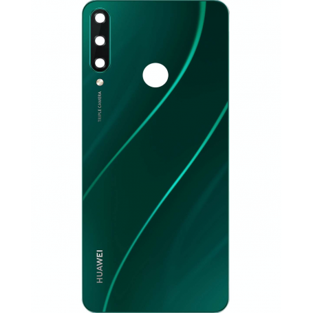 Vitre arrière HUAWEI Y6p Vert Avec Adhesif (Without Logo)
