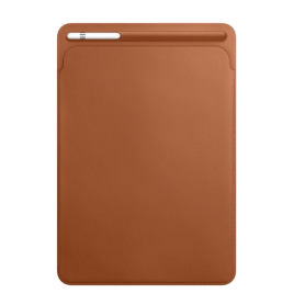 Étui, Pochette - Coque de Protection pour iPad Pro 10,5" Housse en cuir véritable Apple (Apple) - MPU12ZM/A - Marron, prix de gr