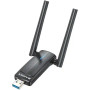 USB Network Adapter, Wireless Dongle - Xssive XSS-WSTK01 Dual Band 1800 Mbps WiFi 6 USB Adapter, wholesale price