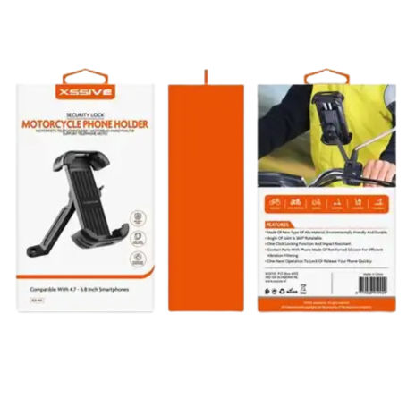 Support Téléphone, Accessoire Mobile - Support Moto pour Smartphones max 6,8" Xssive XSS-M3, prix de gros.