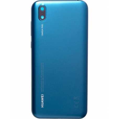 Vitre arrière HUAWEI Y5 2019 Bleu Avec Adhesif (Sans Logo)
