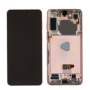Display, Screen - Screen Samsung Galaxy S21 Plus (G996) Rose + Frame (Original Disassembled) - Grade B, wholesale price