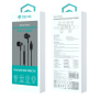 Earbuds, Headphones - Wired Metal Type-C Earphones Devia Smart Series M2 EM111 - Black, wholesale price
