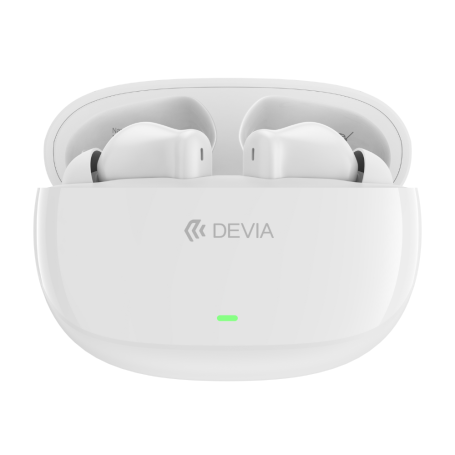 Earbuds, Bluetooth Headphones - Wireless In-Ear Earphones with USB-C Charging Case Devia TWS Lite2 - White, wholesale price