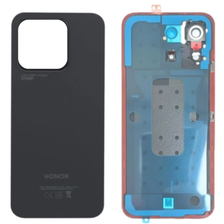 Dos, Vitre arrière - Vitre Arrière Honor X8b Sans Contour Lentille Noir(Origine Démonté) - Grade AB, prix de gros.