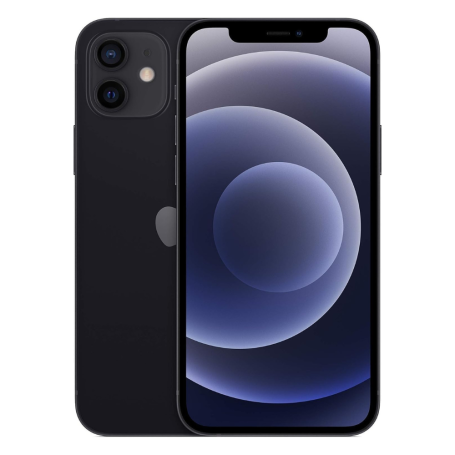 Smartphone Apple, Téléphone - iPhone 12 64 Go Noir (Écran et Vitre Arrière et Châssis Cassé), prix de gros.