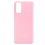 Back Glass, Rear Cover - Rear window Samsung Galaxy S20 4G/5G (G985F/G986B) Pink Frameless Lens (Original Disassembled) - Grade 