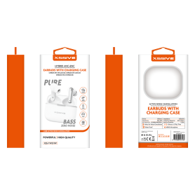 Casque, Écouteurs - Écouteurs sans Fil Intra-Auriculaires ANC + ENC XSSIVE XSS-TWS11W - Blanc, prix de gros.