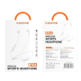 Earbuds, Headphones - Wireless Sports Earphones XSSIVE XSS-BT04 - White, wholesale price