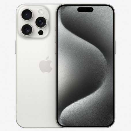 Smartphone Apple, Téléphone - iPhone 15 Pro 128 Go Titane Blanc - Grade A avec boîte et sans accessoire, prix de gros.