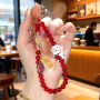 Charm, Accessory - Phone Strap Red with Lucky Cat, wholesale price