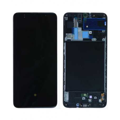 Écran Samsung Galaxy A70 (A705F) Noir (Service Pack)