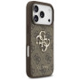 Cover, Case - Guess GUHCP 4GMGBR - Brown Protection Case for iPhone, wholesale price