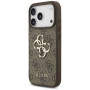 Cover, Case - Guess GUHCP 4GMGBR - Brown Protection Case for iPhone, wholesale price