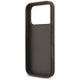 Cover, Case - Guess GUHCP 4GMGBR - Brown Protection Case for iPhone, wholesale price