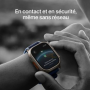 Smartwatch, Fitness Tracker - Apple Watch Series Ultra 3 GPS 49mm Natural Titanium Connected Watch With Sport Band M/L - New, wh