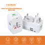 Adapter, Charger - CIAOBOSI TX-8754 6A Universal Travel Adapter – USB & Type-C Ports, wholesale price