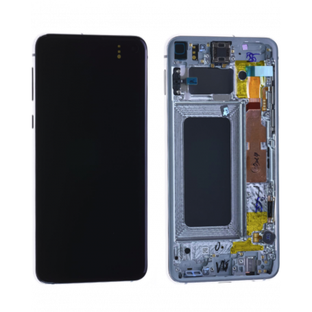 Screen Samsung Galaxy S10E (G970) White + Châssis (Service Pack) - GH82-18852B-18836B