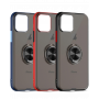 Matte Protective Case with Magnetic Ring Stand - iPhone 6-16 Pro Max