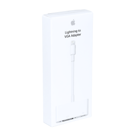 Lightning to VGA Adapter MD825ZM/A - Connect Your Apple Devices to VGA Displays Effortlessly