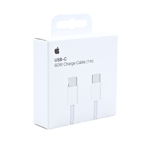 Apple USB-C to USB-C Cable 60W Braided Nylon 1M MQKJ3ZM/A - Durable & Fast Charging Solution