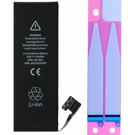 "Batterie iPhone 5C / 5S avec Adhésifs - Pure Cobalt (ECO) | Haute q