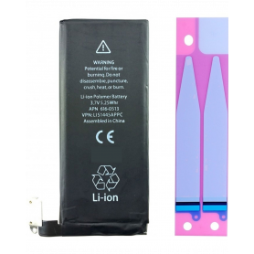 "Batterie iPhone 4 Pure Cobalt (ECO) avec adhésifs - Remplacez facil