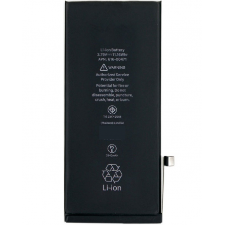 Battery iPhone XR with Adhesive - Pure Cobalt (ECO Ti)